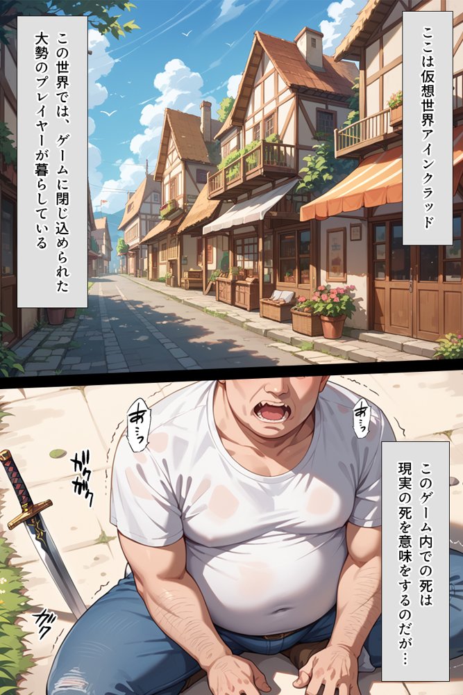 スキル絶対君主でアスナを犯し尽くす！ エロ同人誌画像 002