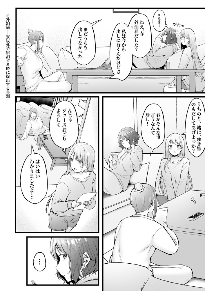 女子寮管理人の僕はギャル寮生に振り回されてます2 エロ同人誌画像 002