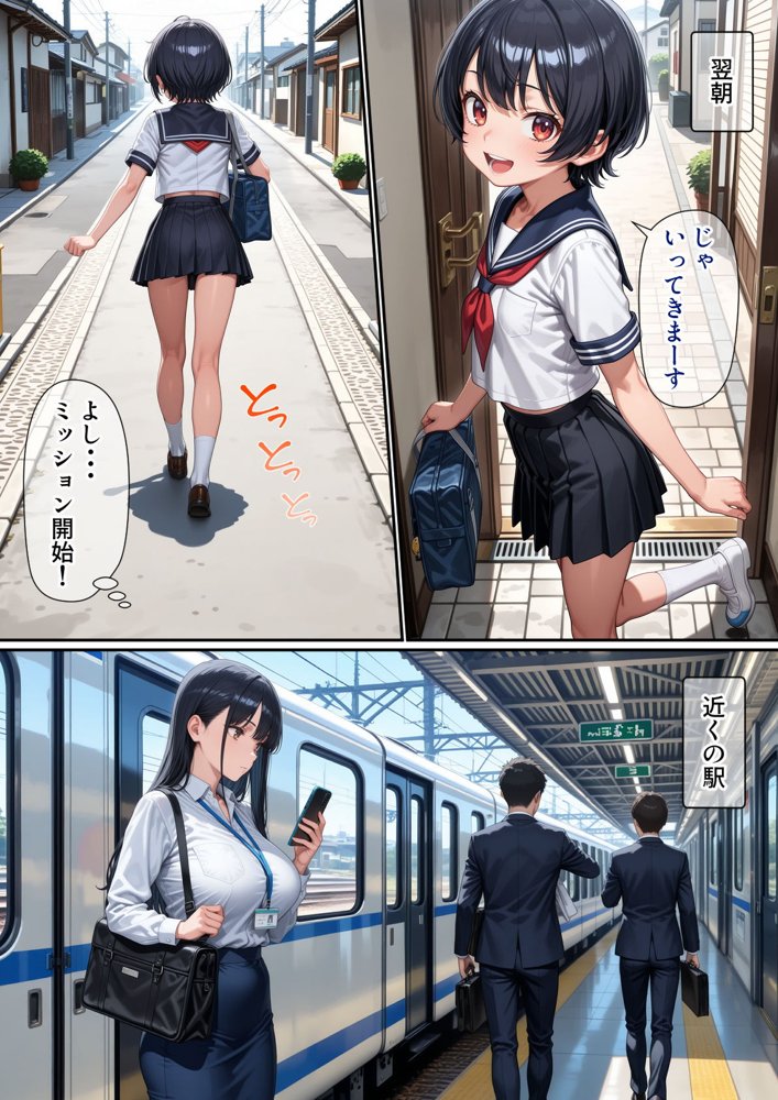 妹のクラスの身体検査に潜入してみた エロ同人誌画像 012