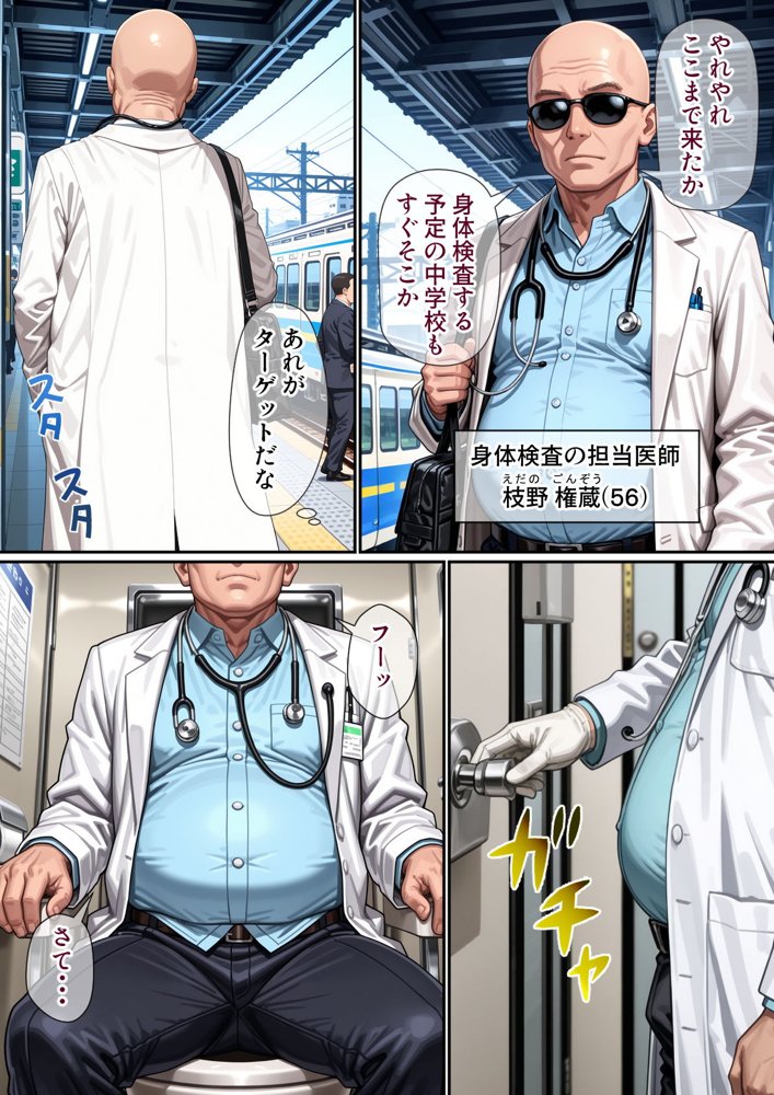 妹のクラスの身体検査に潜入してみた エロ同人誌画像 013