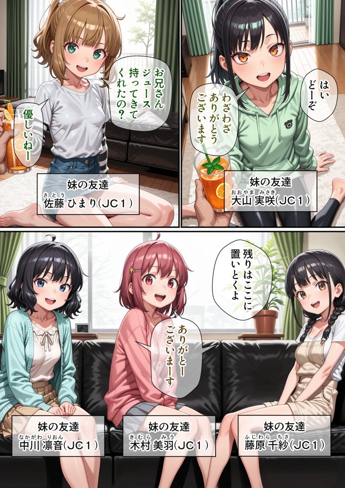 妹のクラスの身体検査に潜入してみた エロ同人誌画像 002