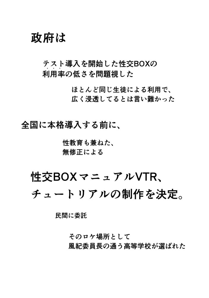 匿名性交BOX 番外編  チュートリアル上映編＆初めてのグラビア撮影編 エロ同人誌画像 004